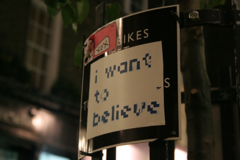 Inspiration from a sign on Carnaby Street, London.   
